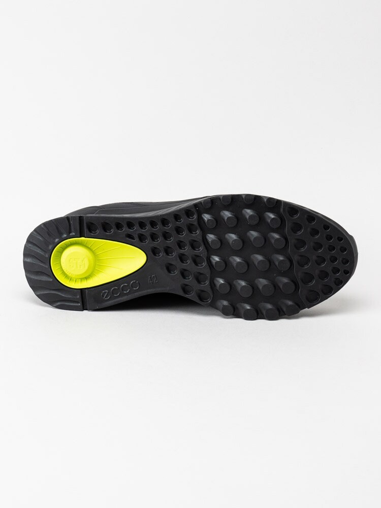 Ecco - Exostride M - Svarta promenadskor i skinn