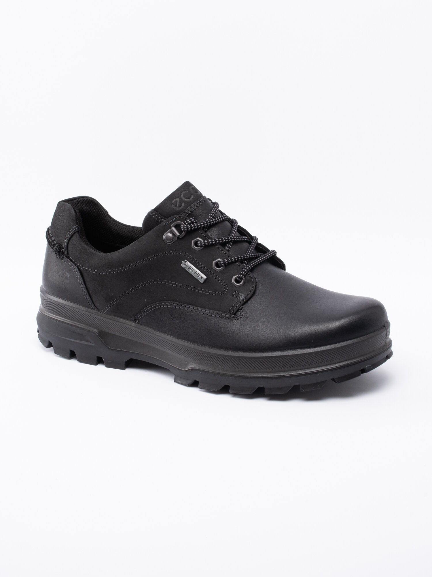 Ecco - Rugged Track GTX - Svarta vattentäta skor