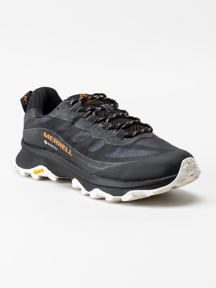 Merrell - Moab Speed GTX - Svarta grova promenadskor med gore-tex