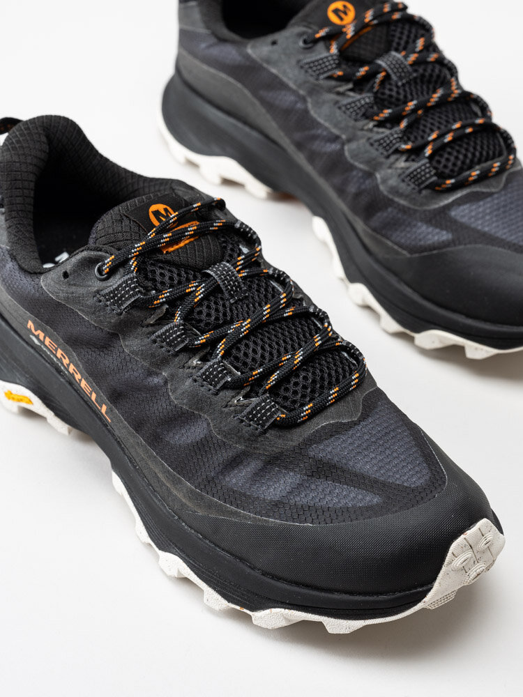 Merrell - Moab Speed GTX - Svarta grova promenadskor med gore-tex