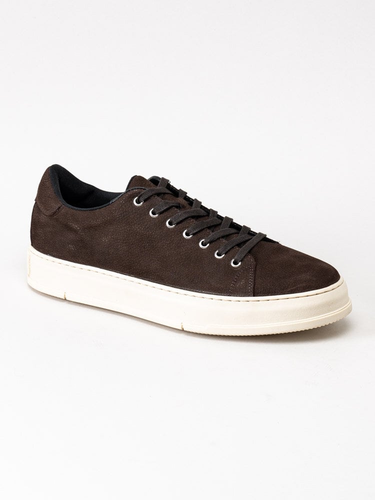 Vagabond - John - Mörkbruna sneakers i nubuck