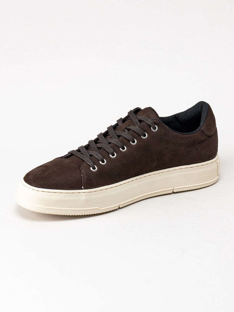 Vagabond - John - Mörkbruna sneakers i nubuck