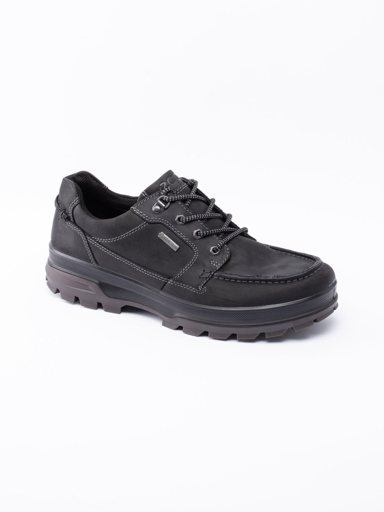 Ecco - Rugged Track GTX - Svarta vattentäta promenadskor