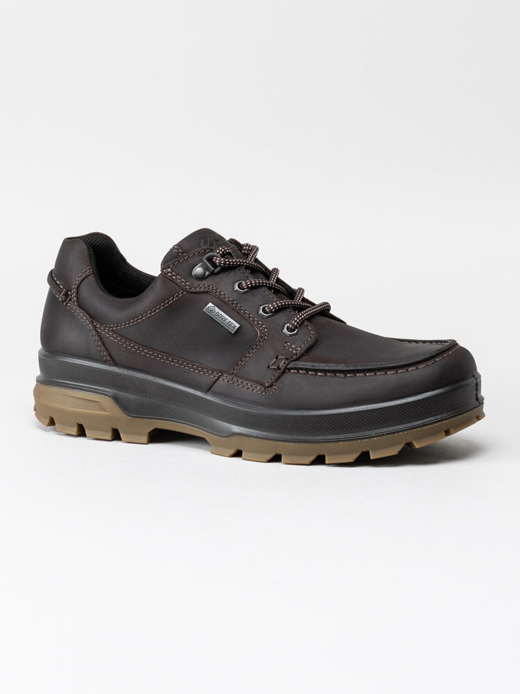 Ecco - Rugged Track GTX - Mörkbruna vattentäta promenadskor