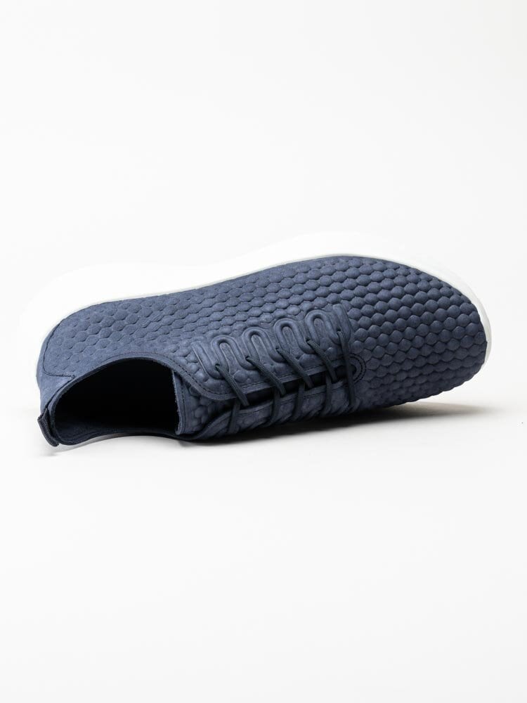 Ecco - Therap M Sneaker - Marinblå sneakers i skinn med struktur