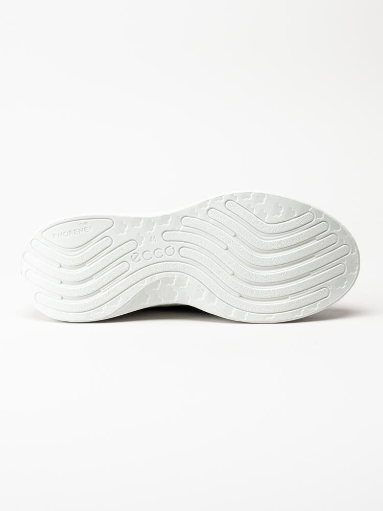 Ecco - Therap M Sneaker - Marinblå sneakers i skinn med struktur