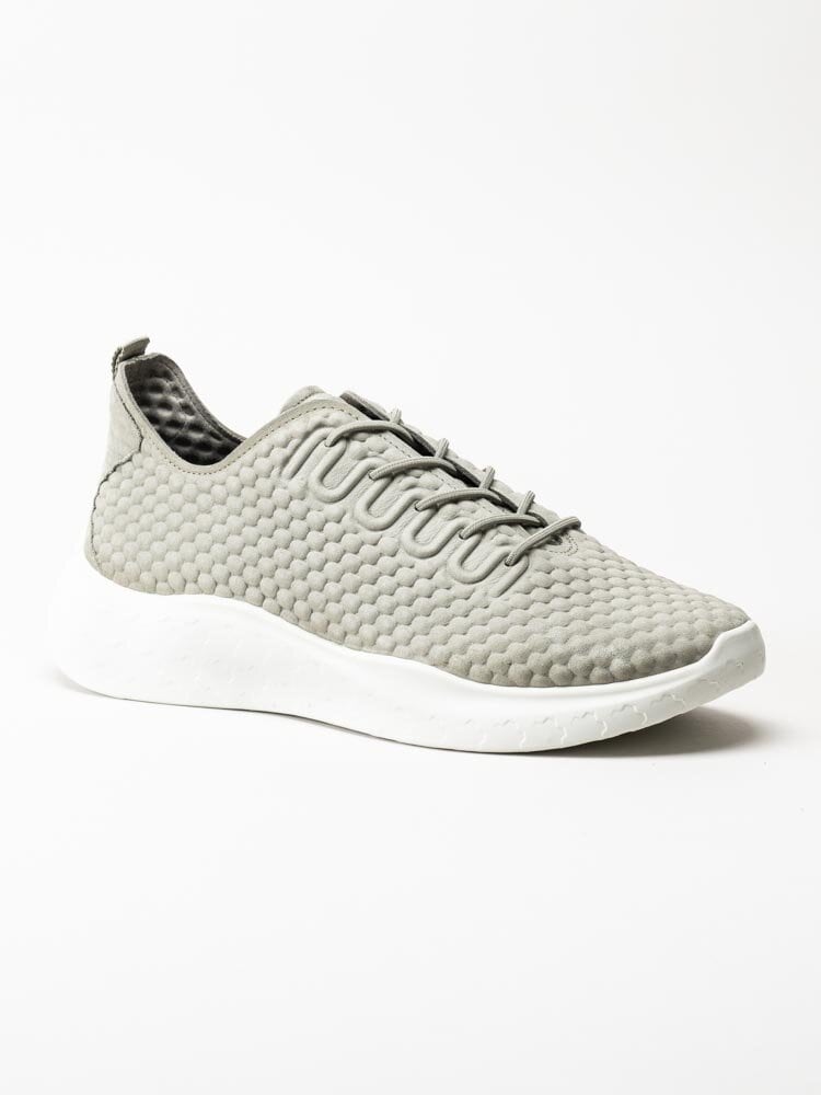 Ecco - Therap M Sneaker - Gröna sneakers i nubuck med struktur