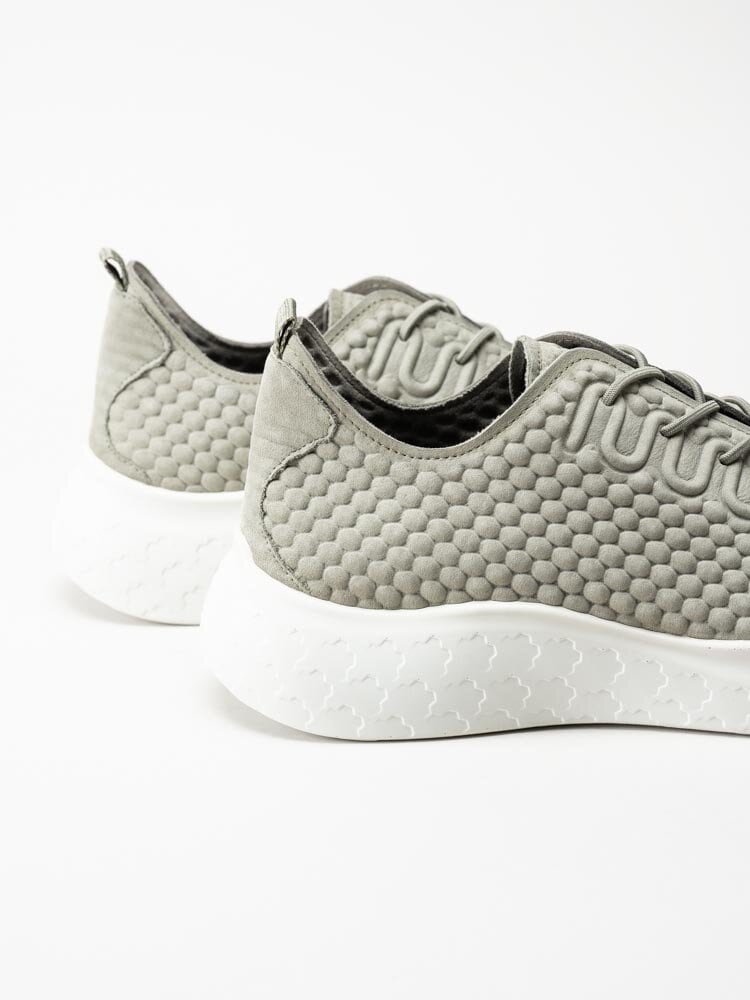 Ecco - Therap M Sneaker - Gröna sneakers i nubuck med struktur