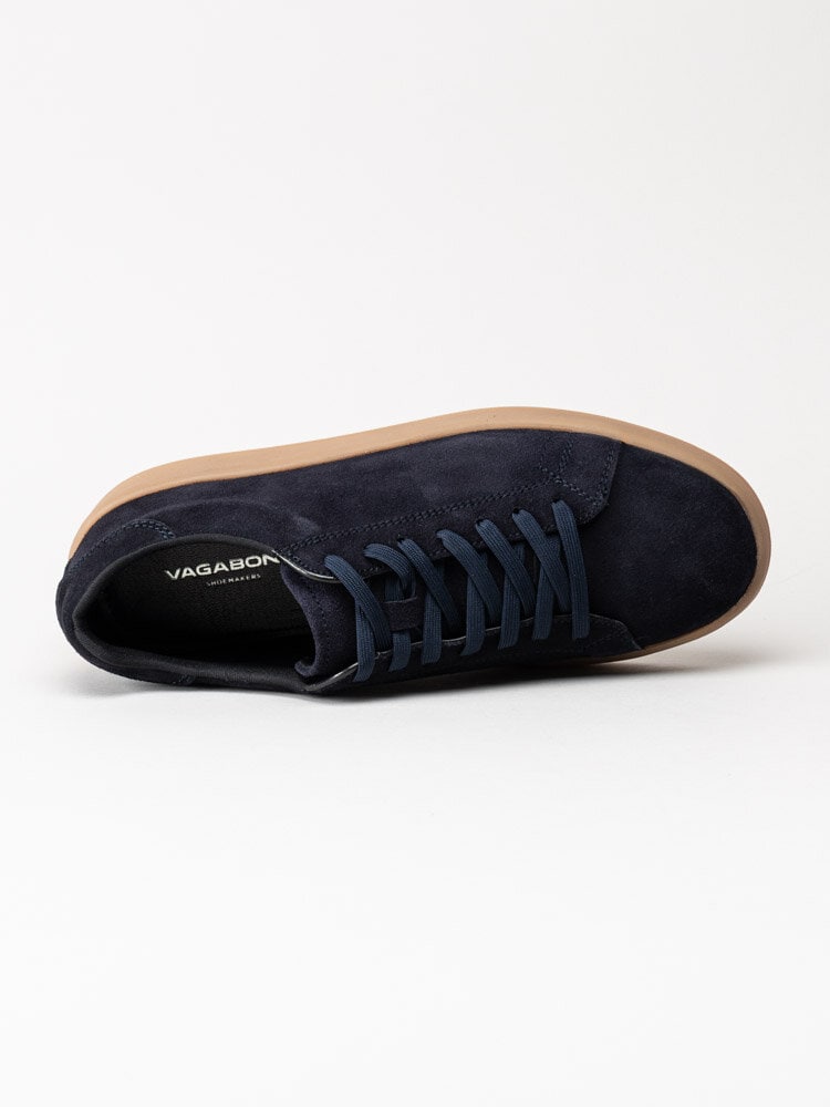 Vagabond - Teo - Mörkblå sneakers i mocka