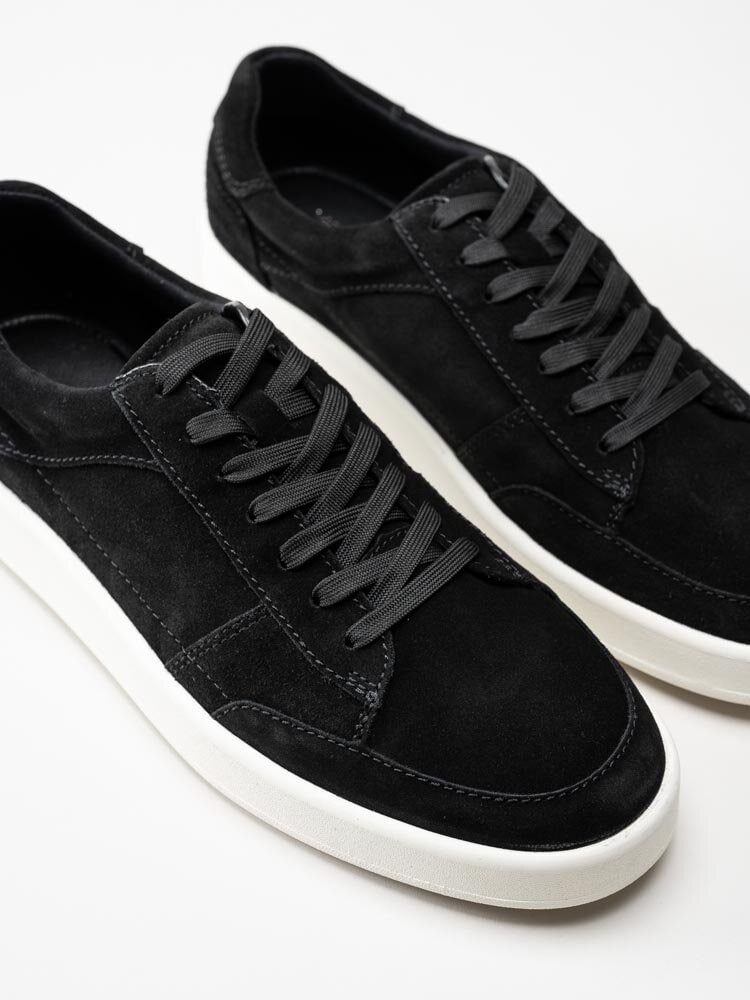 Vagabond - Teo - Svarta sneakers i mocka