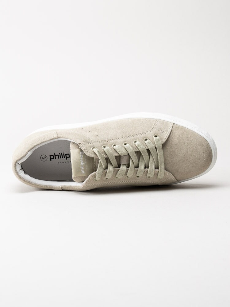 Philip Hog - Lukas - Beige sneakers i mocka