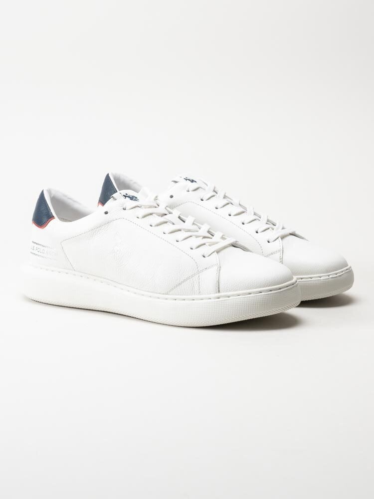 U.S. Polo Assn. - Cryme003lth - Vita sneakers i skinn