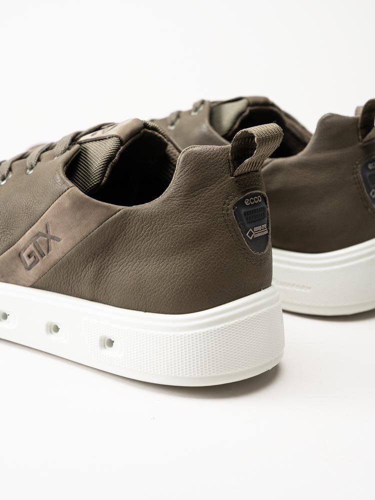 Ecco - Street 720 M GTX - Gröna sneakers med Gore-Tex