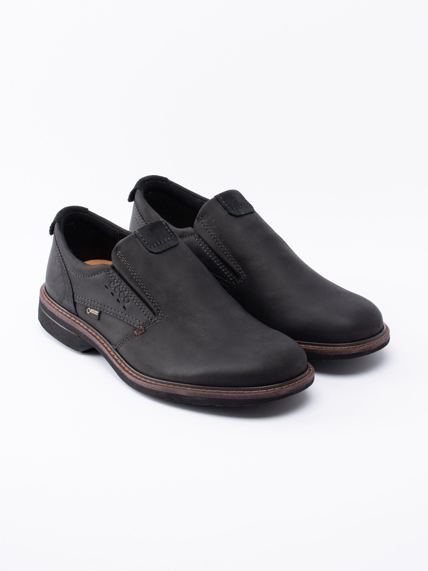 Ecco - Turn GTX - Svarta promenadskor i Gore-Tex