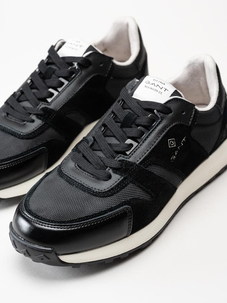 Gant Footwear - Garold - Svarta sneakers i mocka