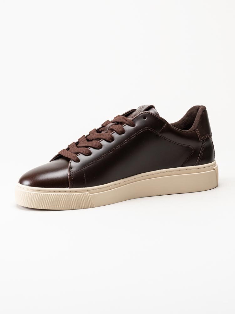 Gant Footwear - Mc Julien - Mörkbruna sneakers i skinn