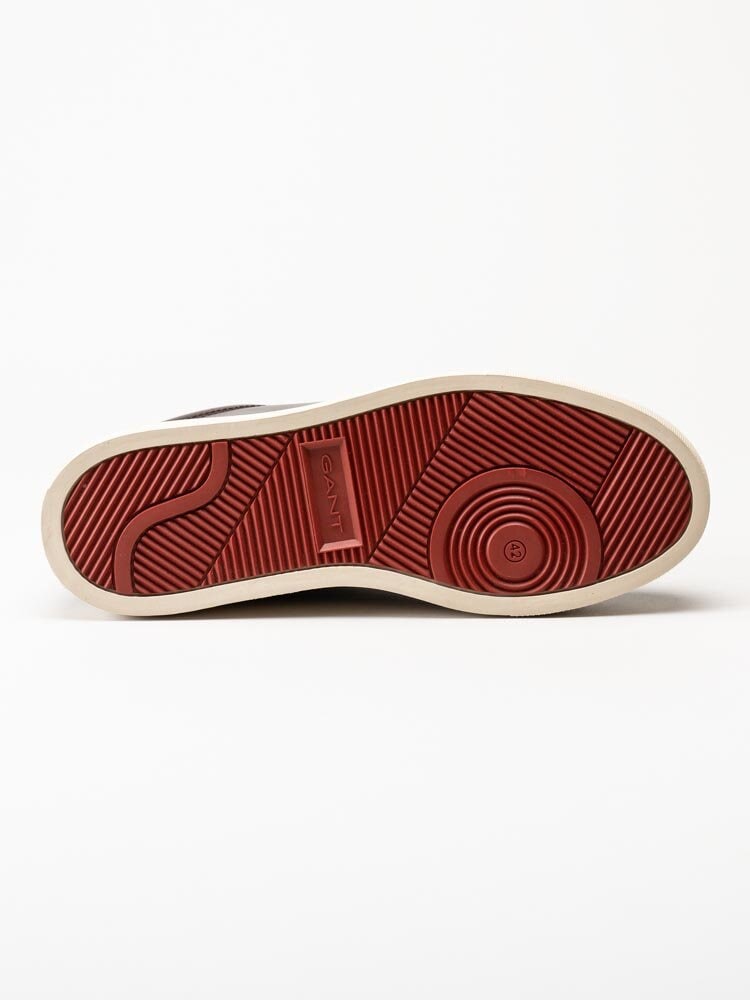 Gant Footwear - Mc Julien - Mörkbruna sneakers i skinn
