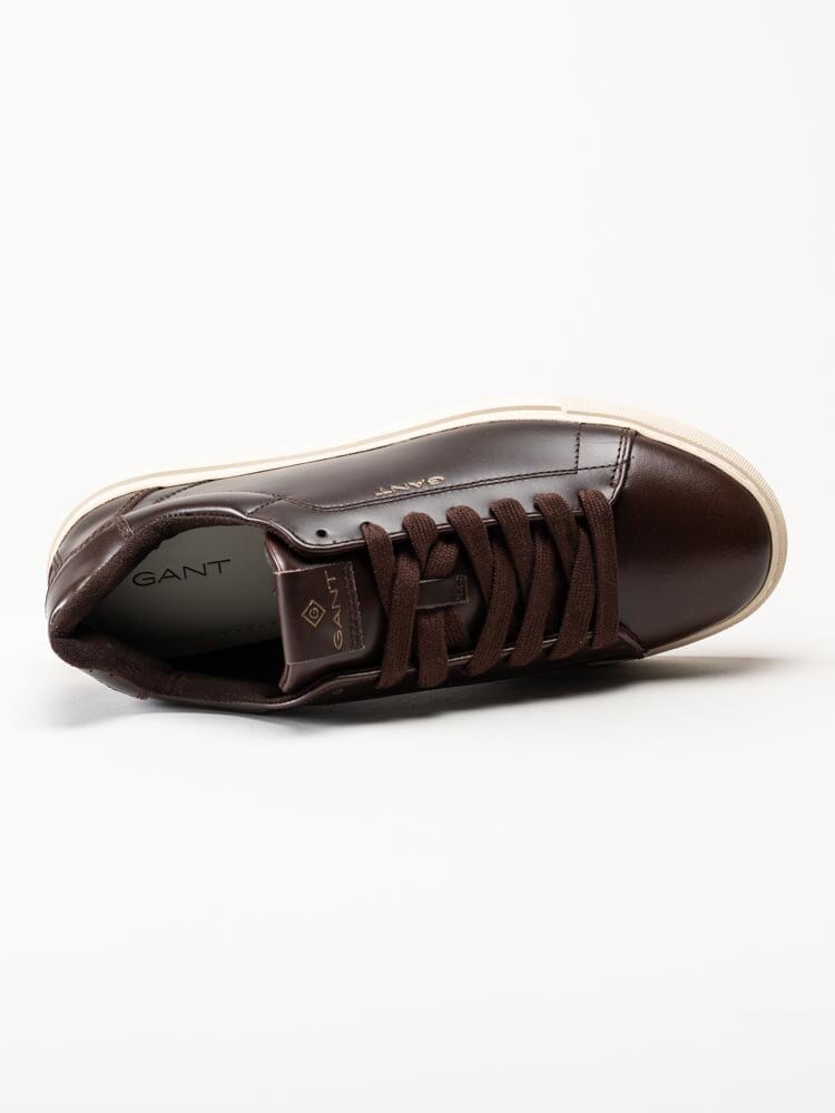 Gant Footwear - Mc Julien - Mörkbruna sneakers i skinn