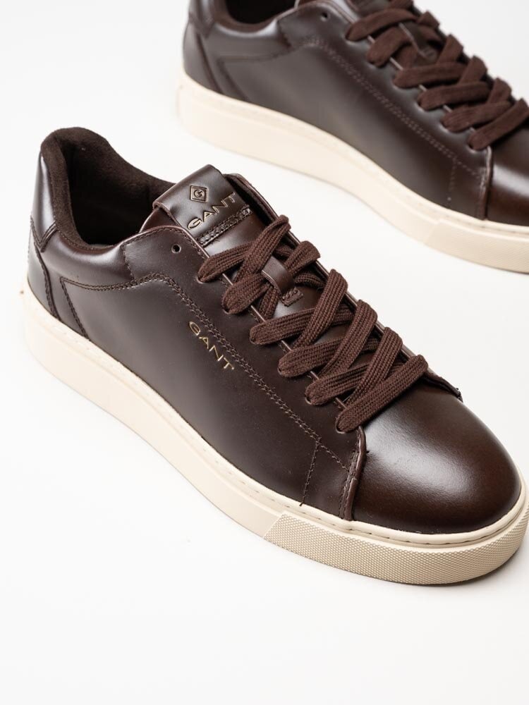 Gant Footwear - Mc Julien - Mörkbruna sneakers i skinn