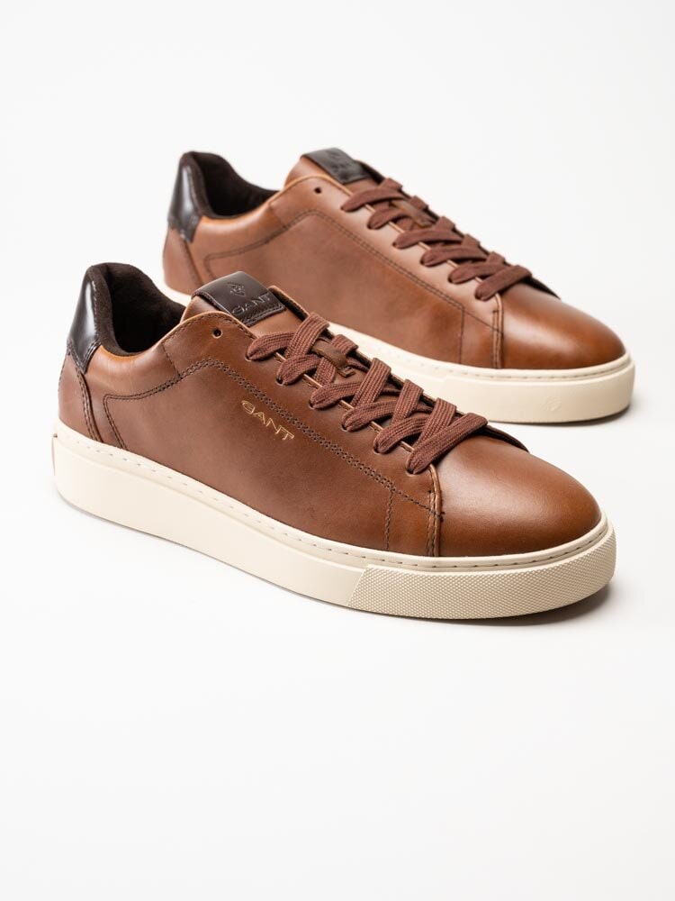 Gant Footwear - Mc Julien Sneaker - Ljusbruna sneakers i skinn