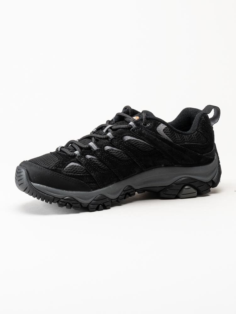 Merrell - Moab 3 GTX - Svarta grova promenadskor med Gore-Tex