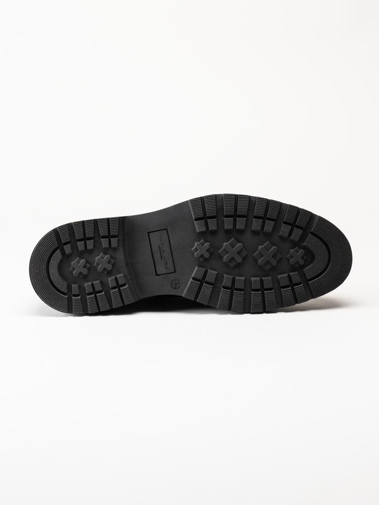 Playboy Footwear - Chris - Svarta grova snörskor i skinn