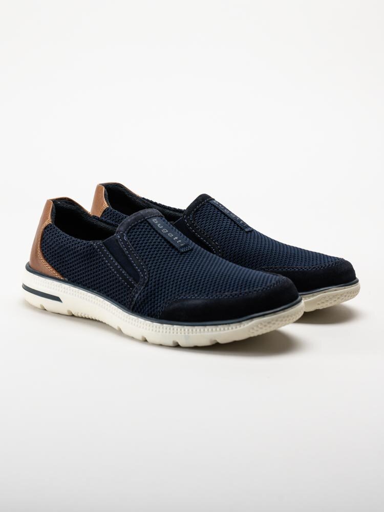 Bugatti - Bax Comfort - Slip on skor i textil