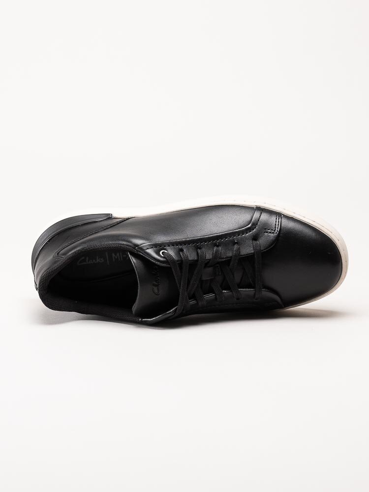Clarks - CourtLite Move - Svarta sneakers i skinn