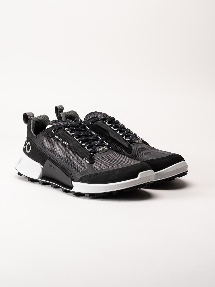 Ecco - Biom 2.1 X Mountain M - Svarta vattentåliga sneakers