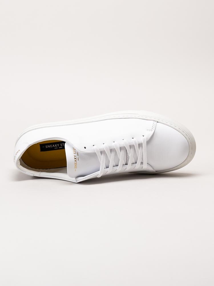 Sneaky Steve - Moore - Vita sneakers i skinn