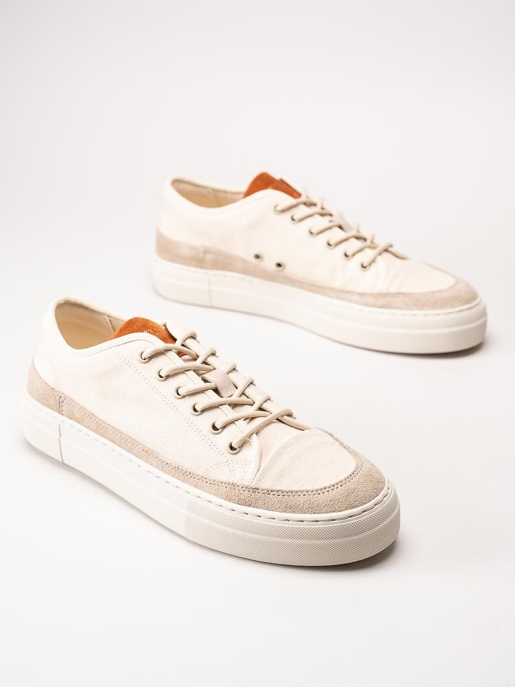 Sneaky Steve - Cally Low - Off white sneakers i textil