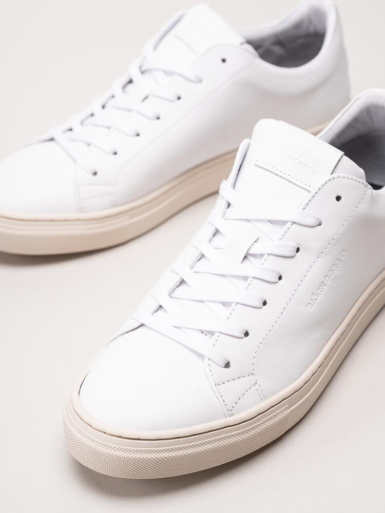 Björn Borg - SL100 Lea M - Vita sneakers i skinn