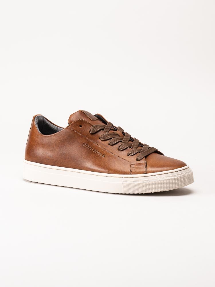 Björn Borg - SL100 Lea M - Bruna sneakers i skinn