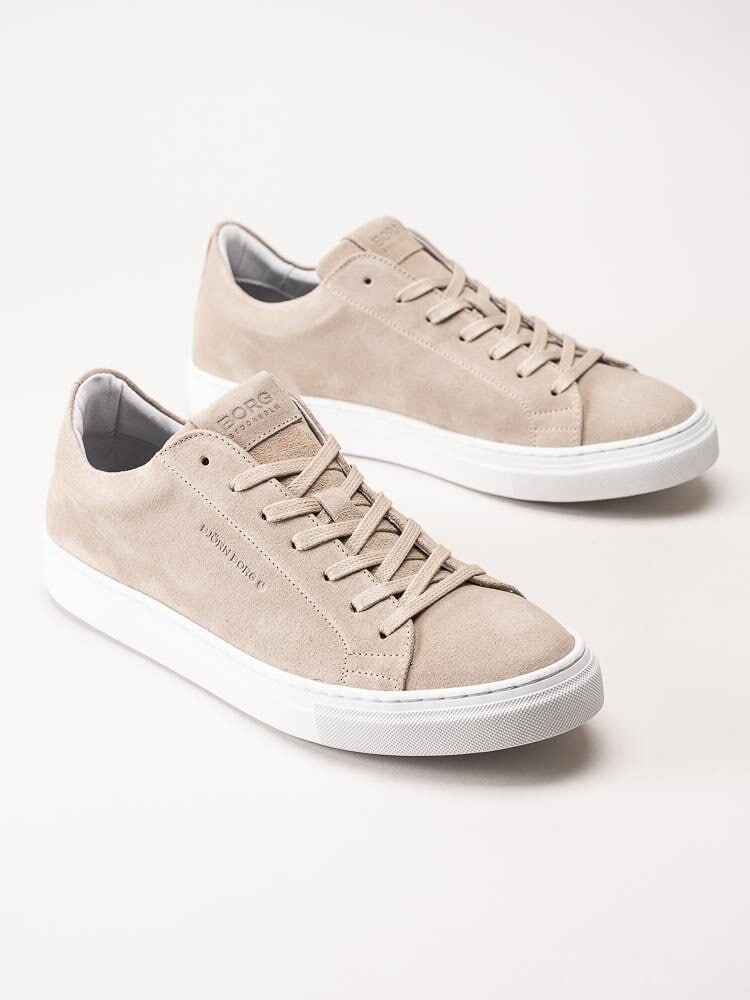 Björn Borg - SL100 Sue M - Beige sneakers i mocka