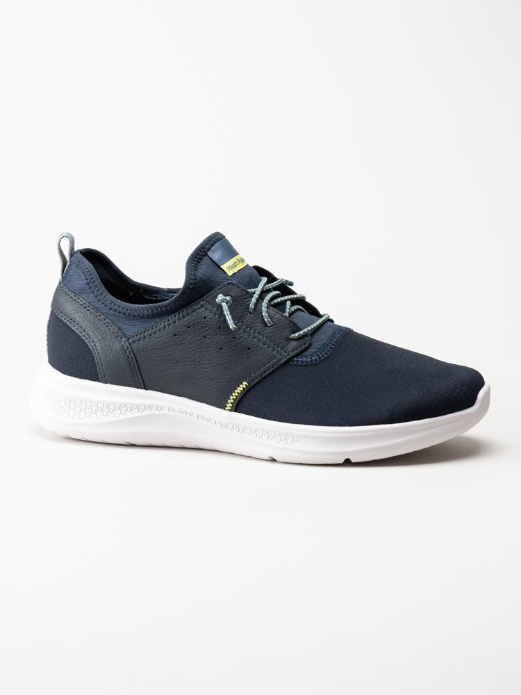 Hush Puppies - Elevate Bungee - Mörkblå sneakers i textil