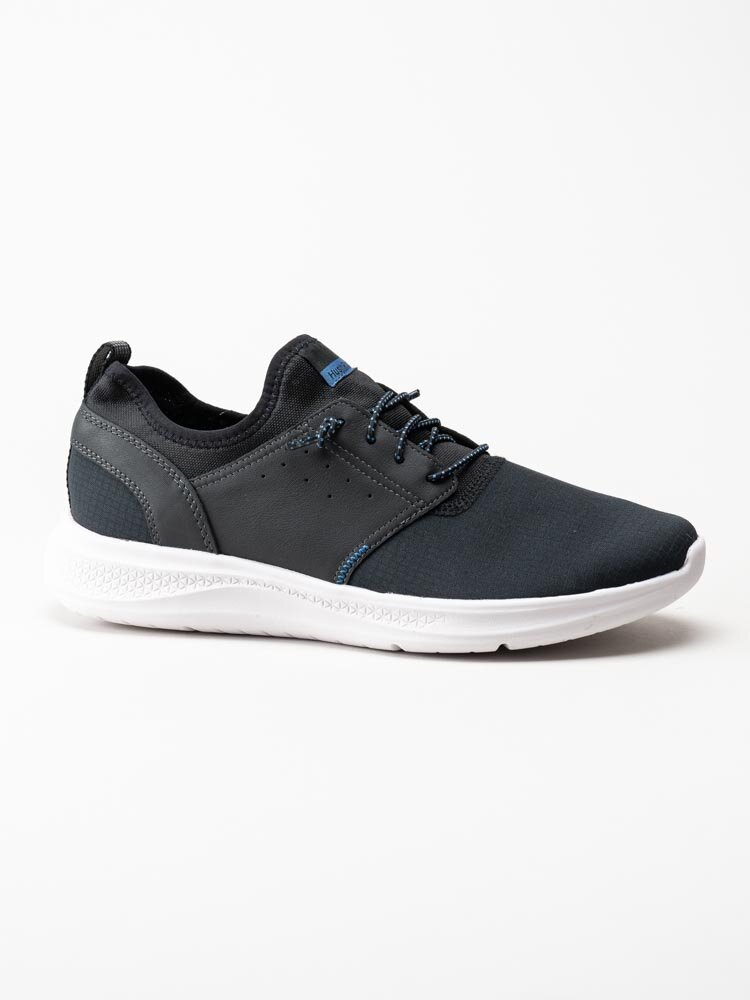 Hush Puppies - Elevate Bungee - Svarta sneakers i textil