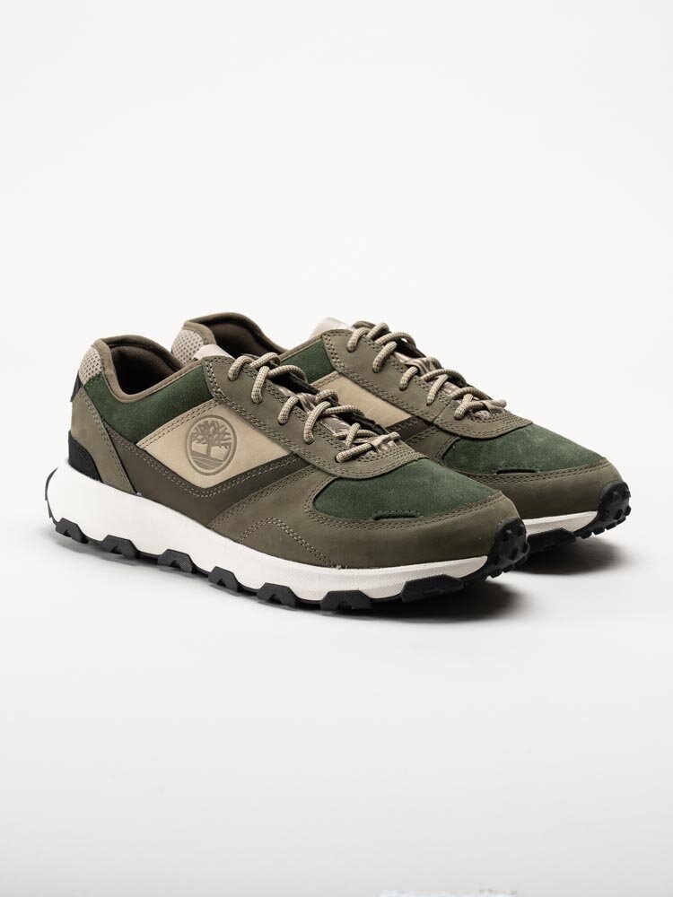 Timberland - Winsor Park Oxford - Gröna grova sneakers