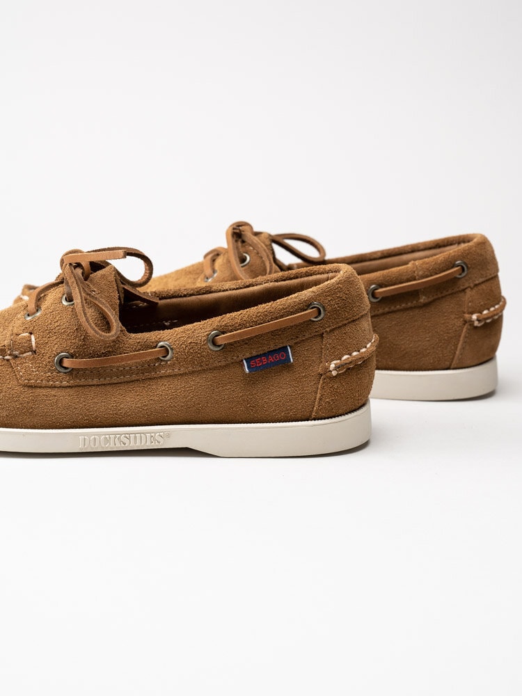 Sebago - Portland Flesh Out - Bruna seglarskor i mocka