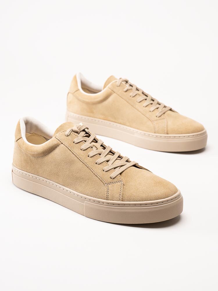 Vagabond - Paul 2.0 - Beige sneakers i mocka