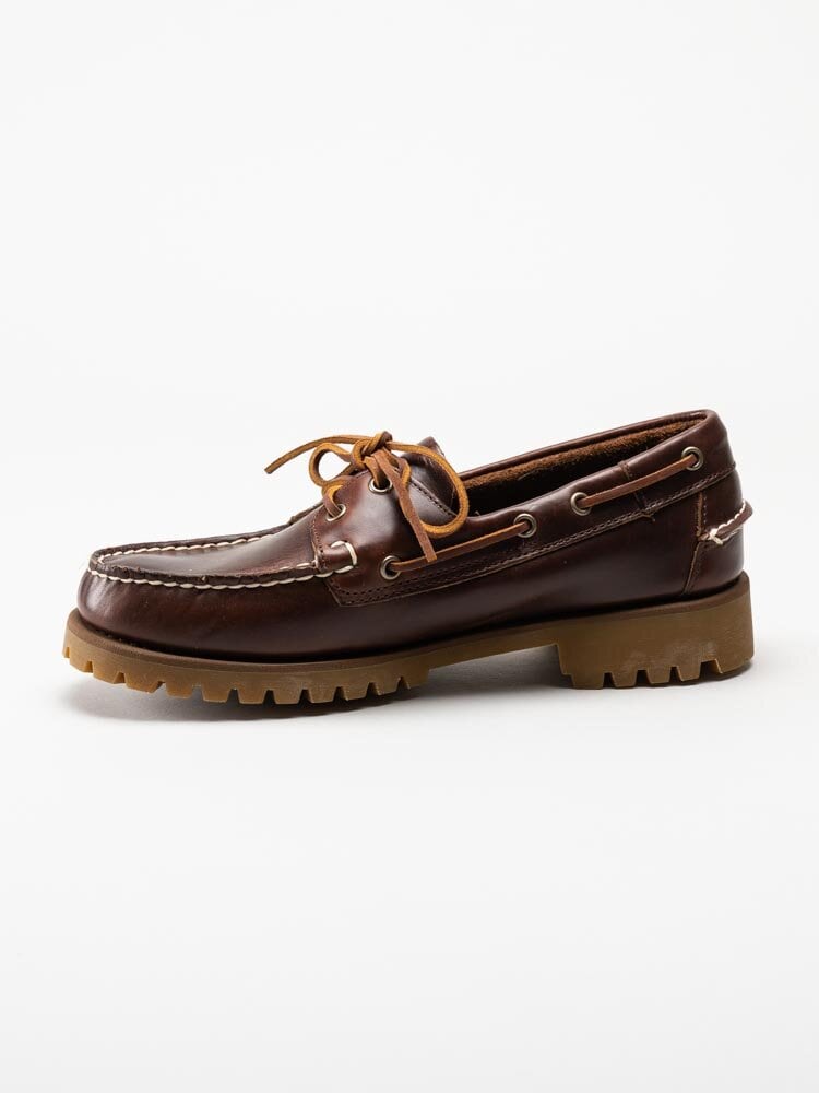 Sebago - Ranger Waxy - Bruna seglarskor i skinn