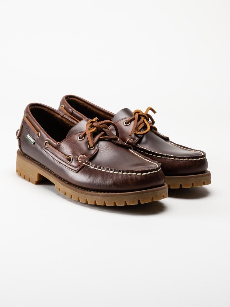 Sebago - Ranger Waxy - Bruna seglarskor i skinn