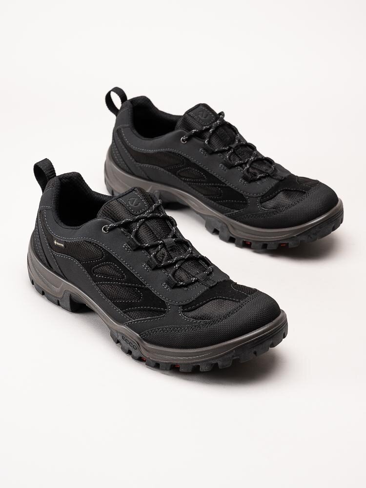 Ecco - Expedition III M Low Gtx - Svarta promenadskor med Gore-Tex