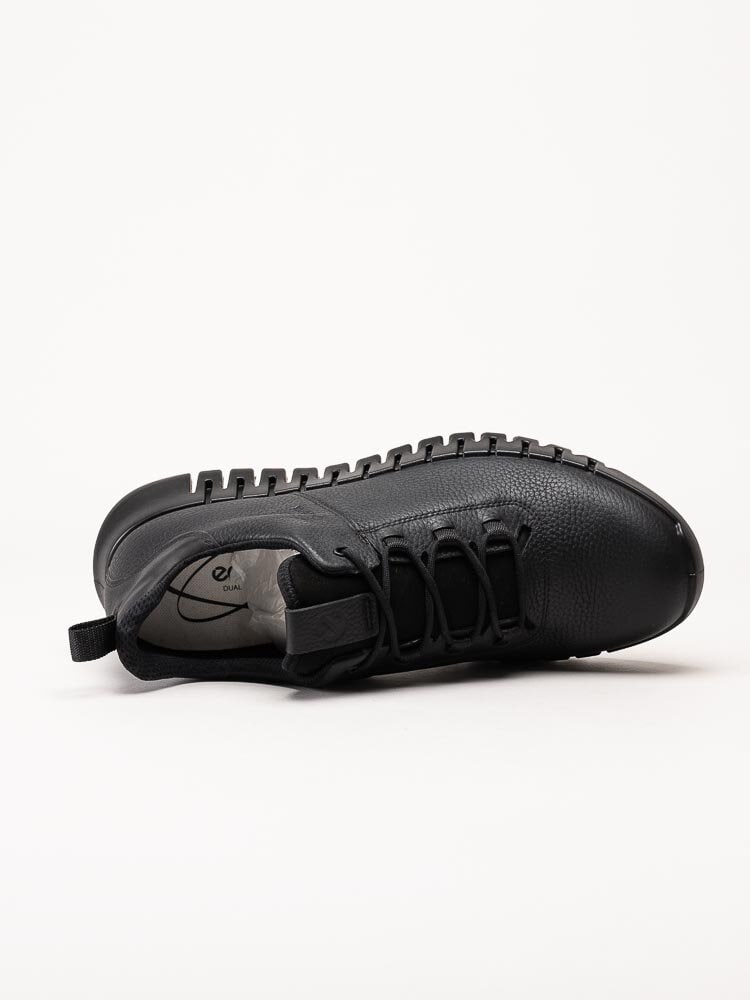 Ecco - Gruuv M Sneaker GTX - Svarta promenadskor med Gore-Tex