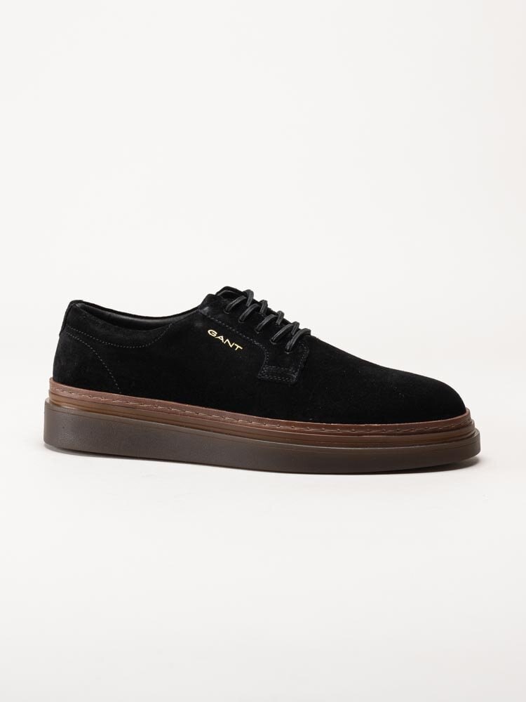 Gant Footwear - Kinzoon - Svarta sneakers i mocka