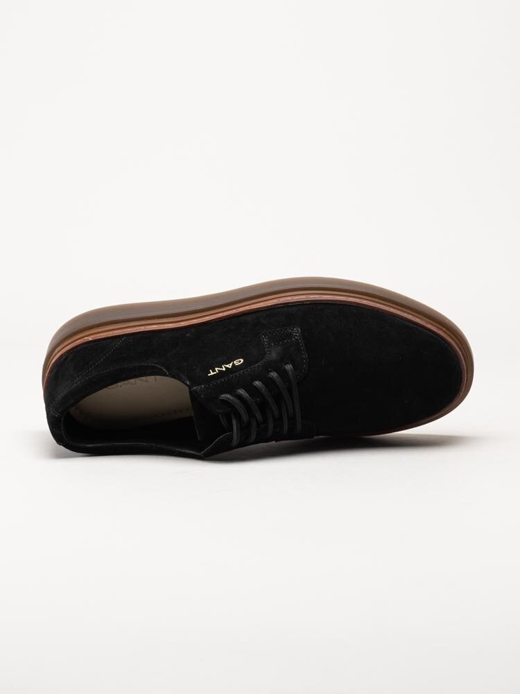 Gant Footwear - Kinzoon - Svarta sneakers i mocka