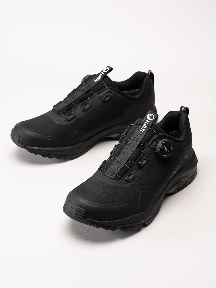 Halti - Fara Low FL DXwalking shoe - Svarta vattentäta promenadskor