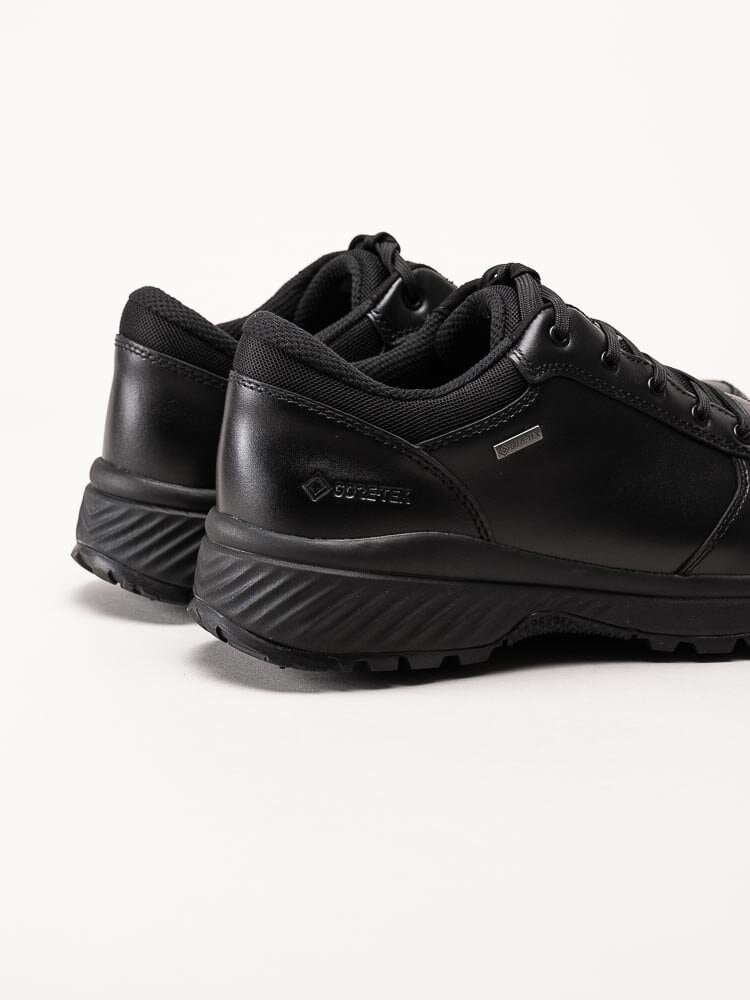 PoleCat - Urbs Trudge GTX - Svarta vattentäta sneakers i skinn