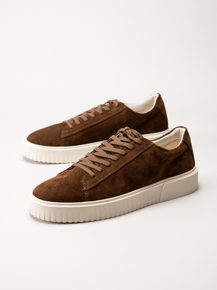 Vagabond - Derek - Bruna sneakers i mocka