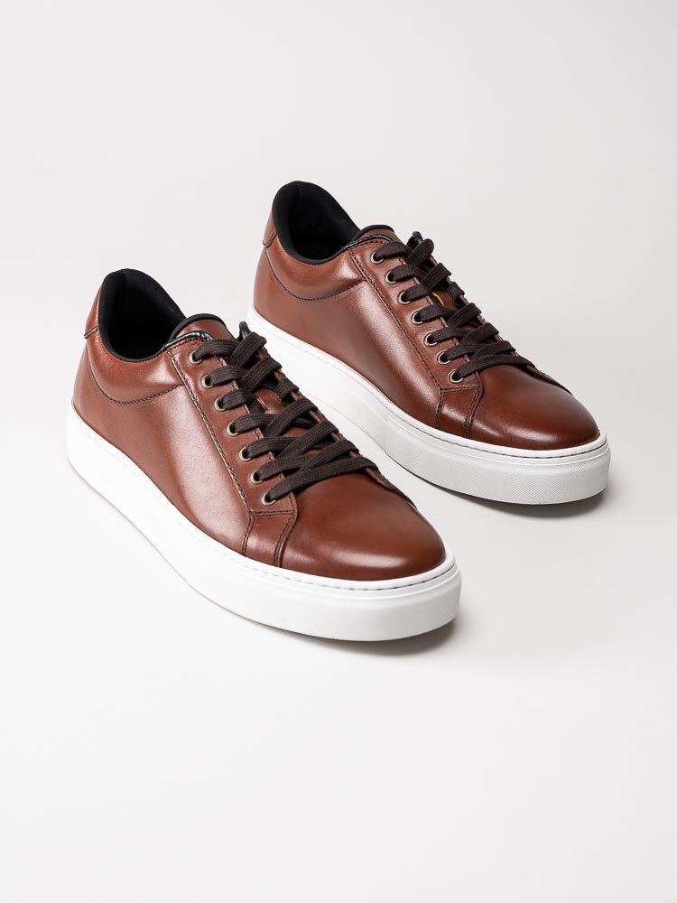 Vagabond - Paul 2.0 - Bruna sneakers i skinn