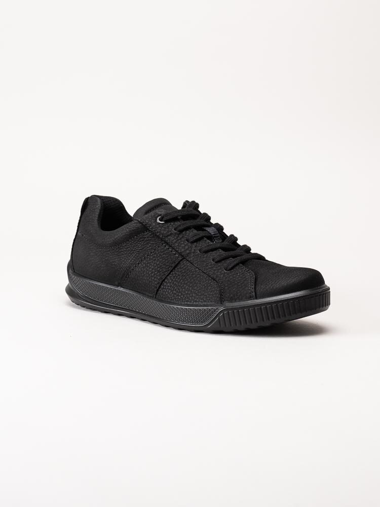 Ecco - Byway M - Svarta sneakers i oljad nubuck